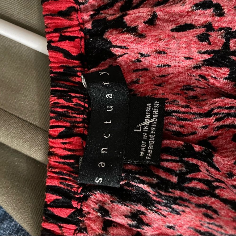 Sanctuary Patterned Button Long Sleeve Blouse - image 5